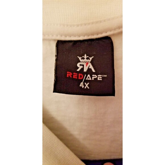 Savage Men's Tee Shirt Size 4X Zipper Pocket Colorblock Design New with Tags - Picture 4 of 8